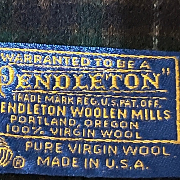Vintage Pendleton wool scarf - Picture 7 of 8